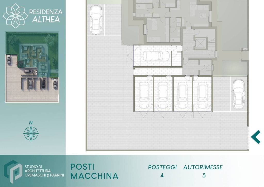 Planimetria - Three-room apartment Lurano - photo 3