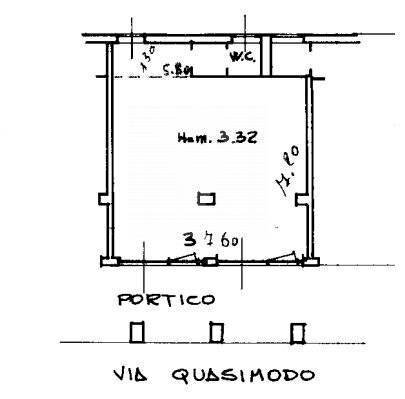 Foto 21 - Commercial Premises Via Quasimodo
 
2-4, Opera - floor plans 1