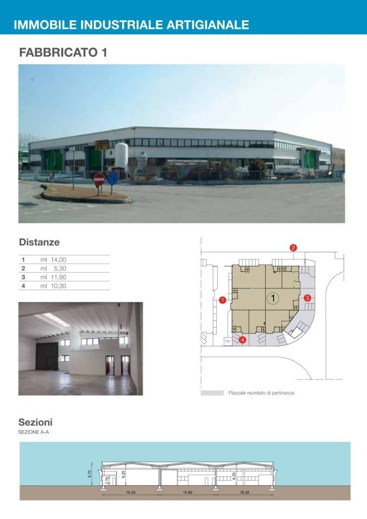 Warehouse via dell'Industria, 23, Quinto di Treviso - floor plans 1
