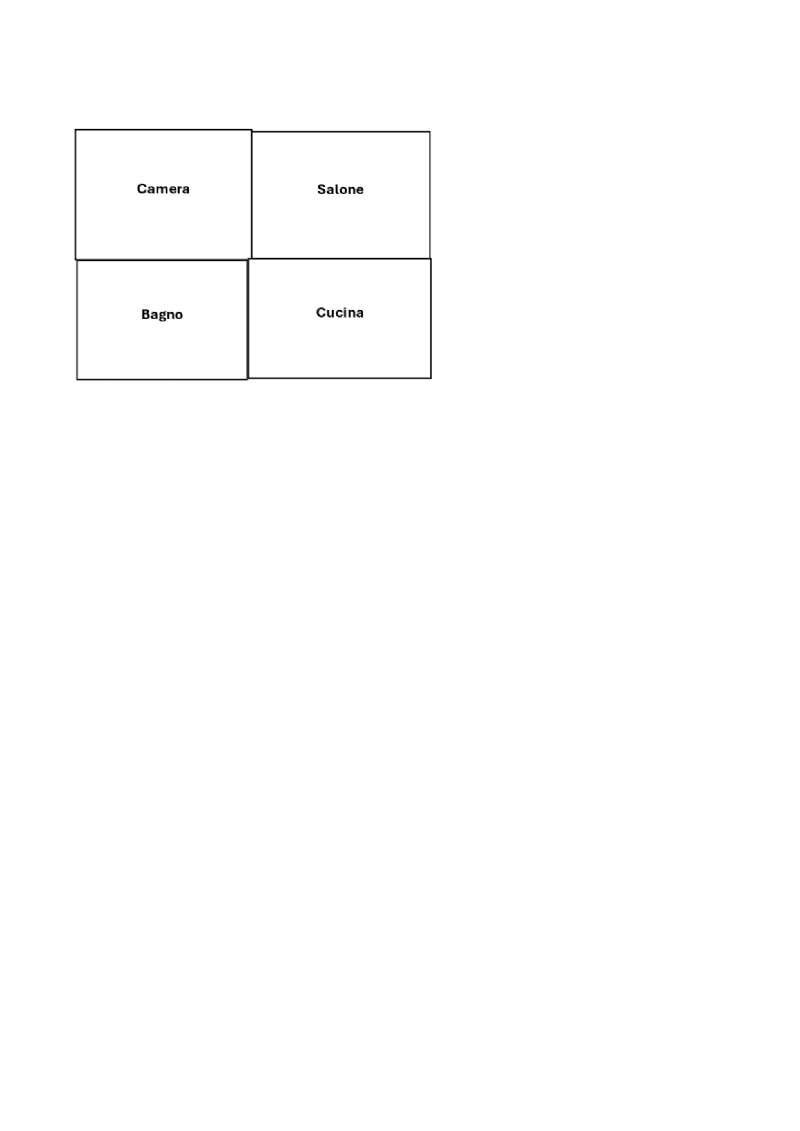 planimetria  - Bed & Breakfast viale Angelico, 140, Roma - floor plans 1