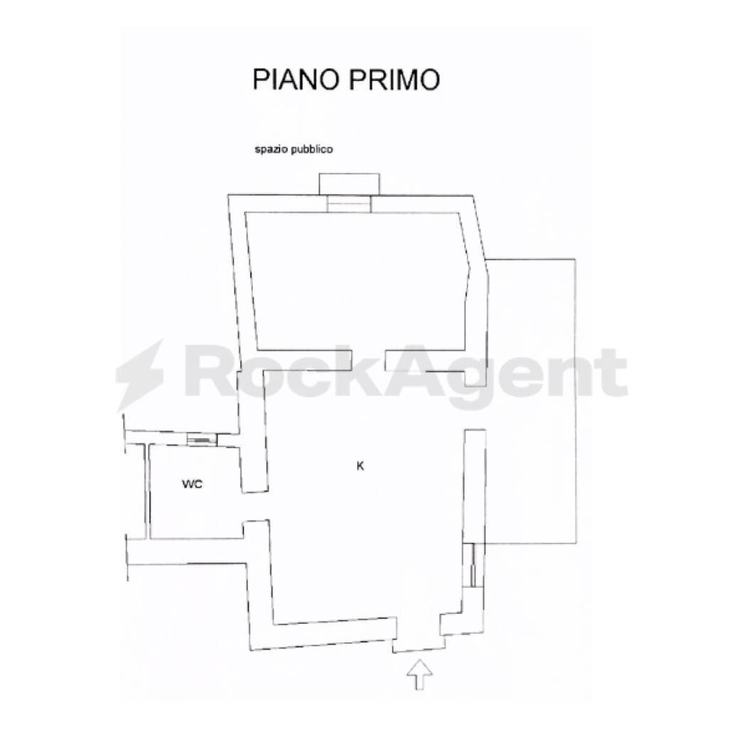 Bilocale via Mazzarella, 80, Trecchina - planimetria 1