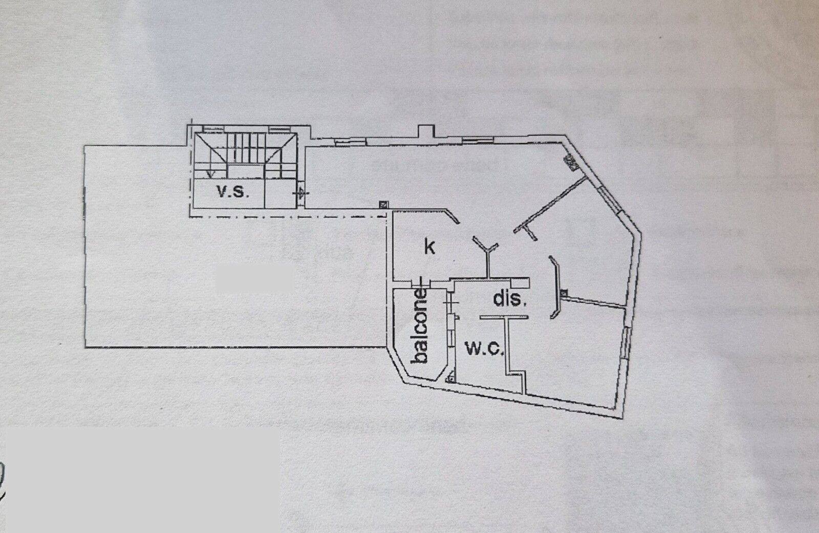 Trilocale Frazione Camolino, Montesegale - planimetria 1