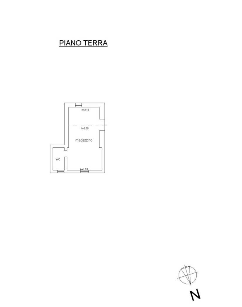 Villa strada di Corneto, Vetralla - planimetria 1