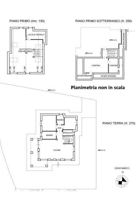 Villa via Madonnina, Diano d'Alba - planimetria 1