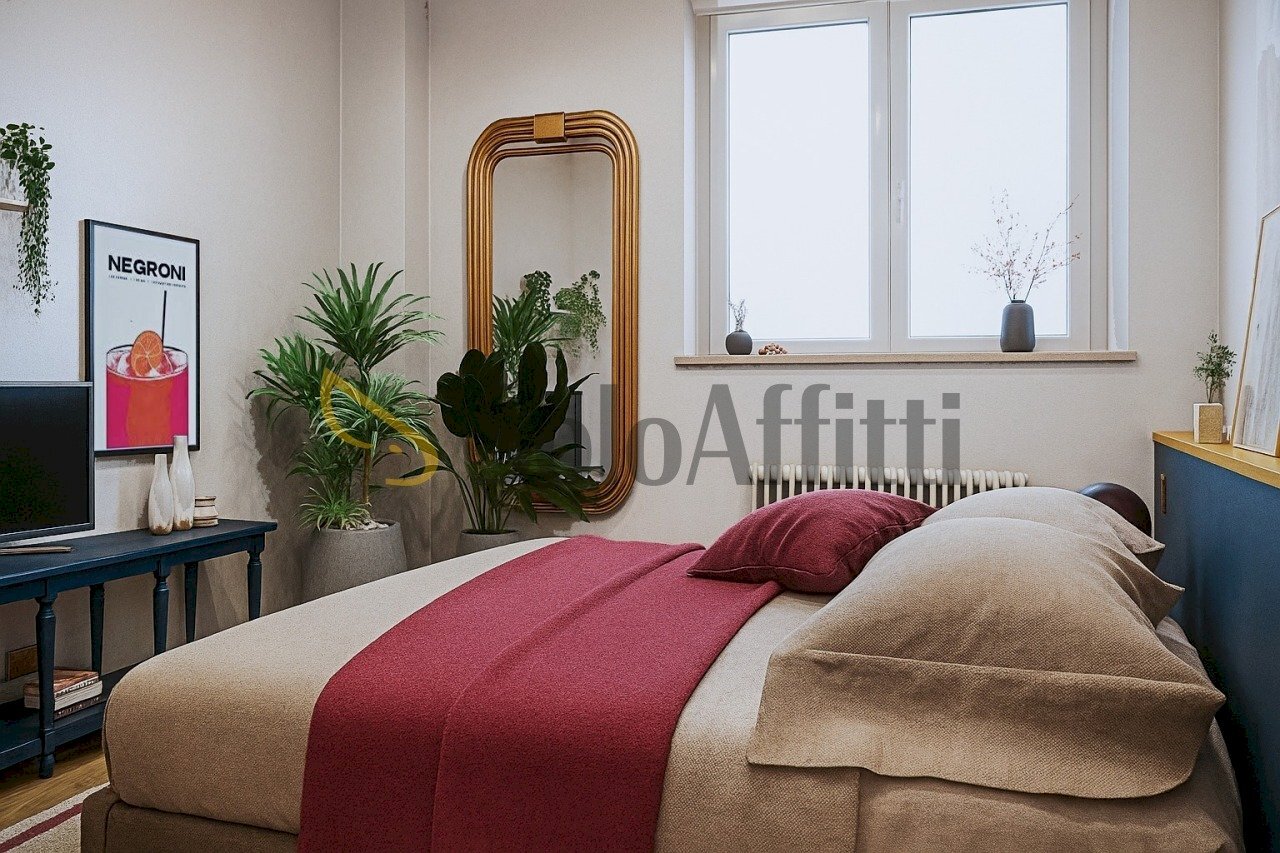CAMERA.jpg - Two-room apartment Via Alessandro Paravia 11, Torino (neighborhood San Donato) - photo 2