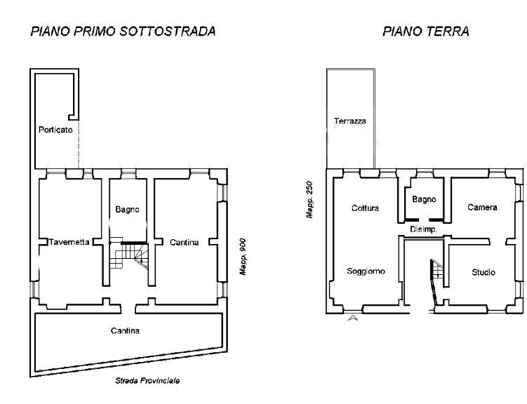 1.jpg - Independent house at auction Via Aldo Moro 22, Follo - floor plans 1