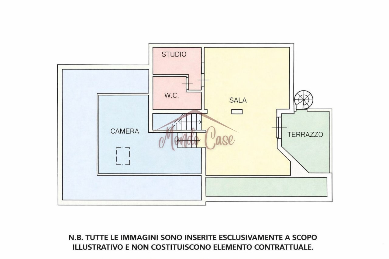 Planimetria Piano Primo.png - Villa Via Forano 9, Ameglia - planimetria 1