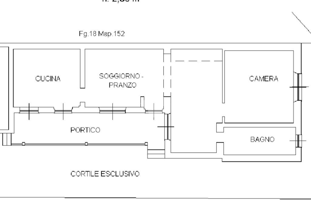 Independent house Via Nova, Bianzè - floor plans 1
