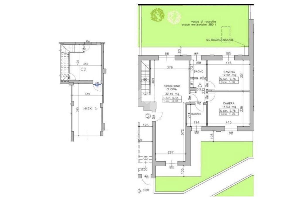 Quadrilocale Via Olevano, Grugliasco - planimetria 1