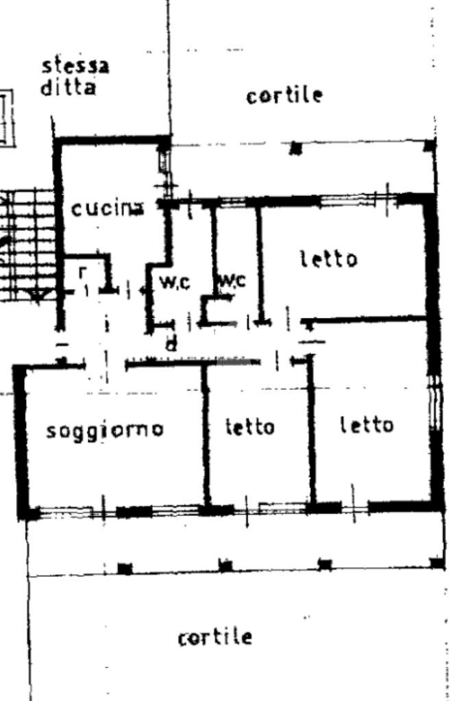 Appartamento Via rossetti, Ciriè - planimetria 1