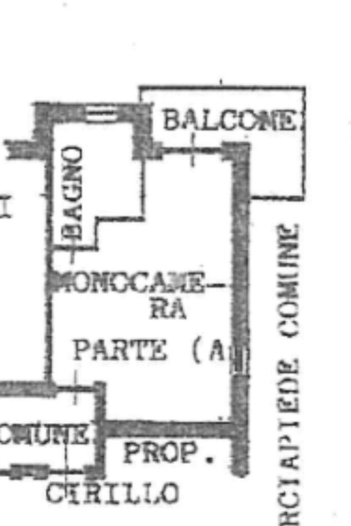 One-room apartment Via Nino Costa, Airasca - floor plans 1
