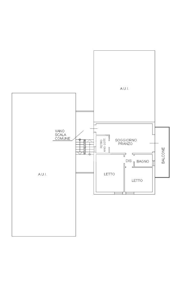 Three-room apartment Via Murge, Cervia - floor plans 1