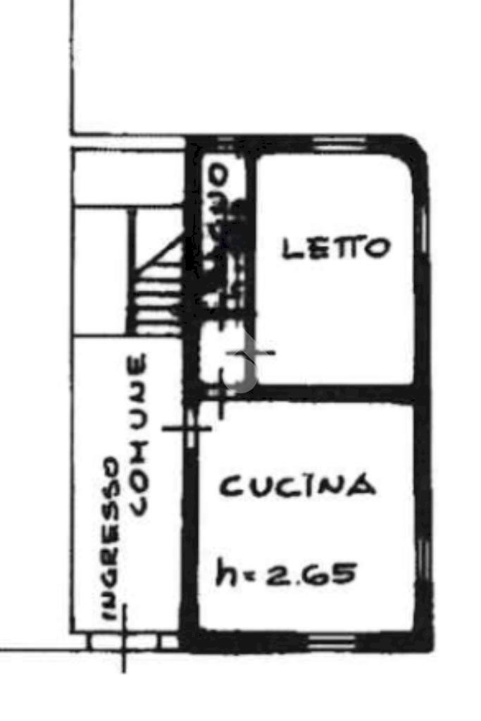 Bilocale Via Debeli, Reggio nell'Emilia - planimetria 1