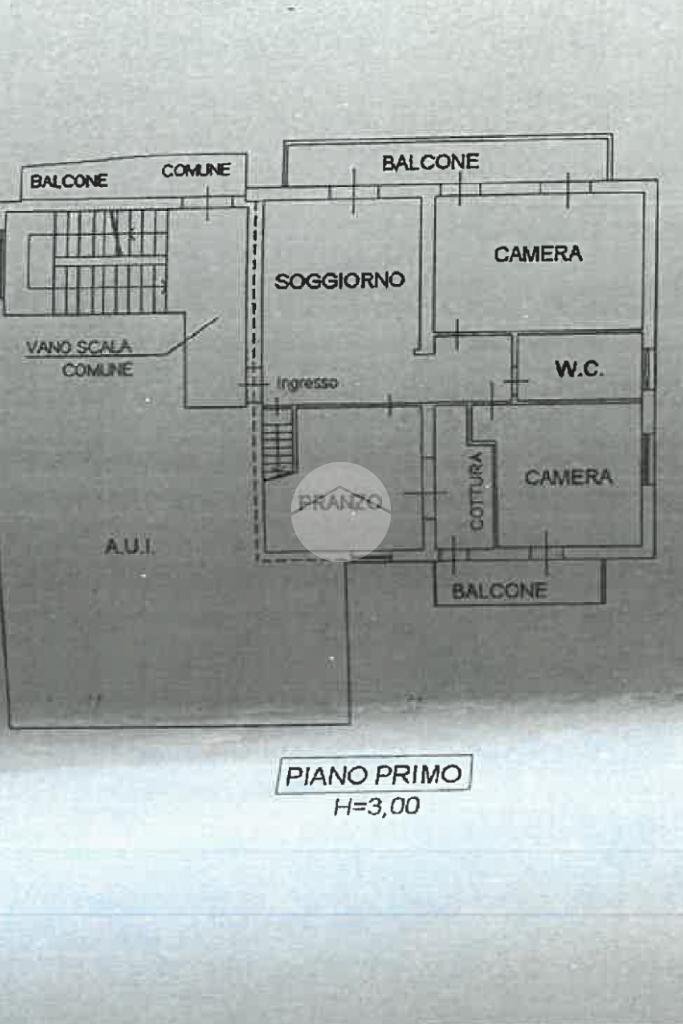 Quadrilocale Viale Gebel, Rimini - planimetria 1