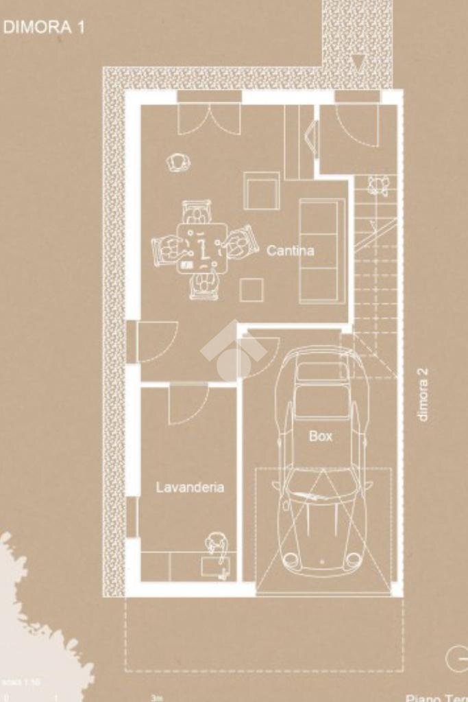 Terraced Villa Via Avanzini, Noceto - floor plans 1
