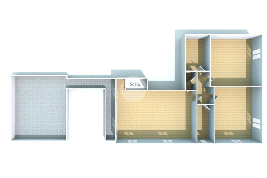 Apartment via Matteo Prandone, Asti - floor plans 1