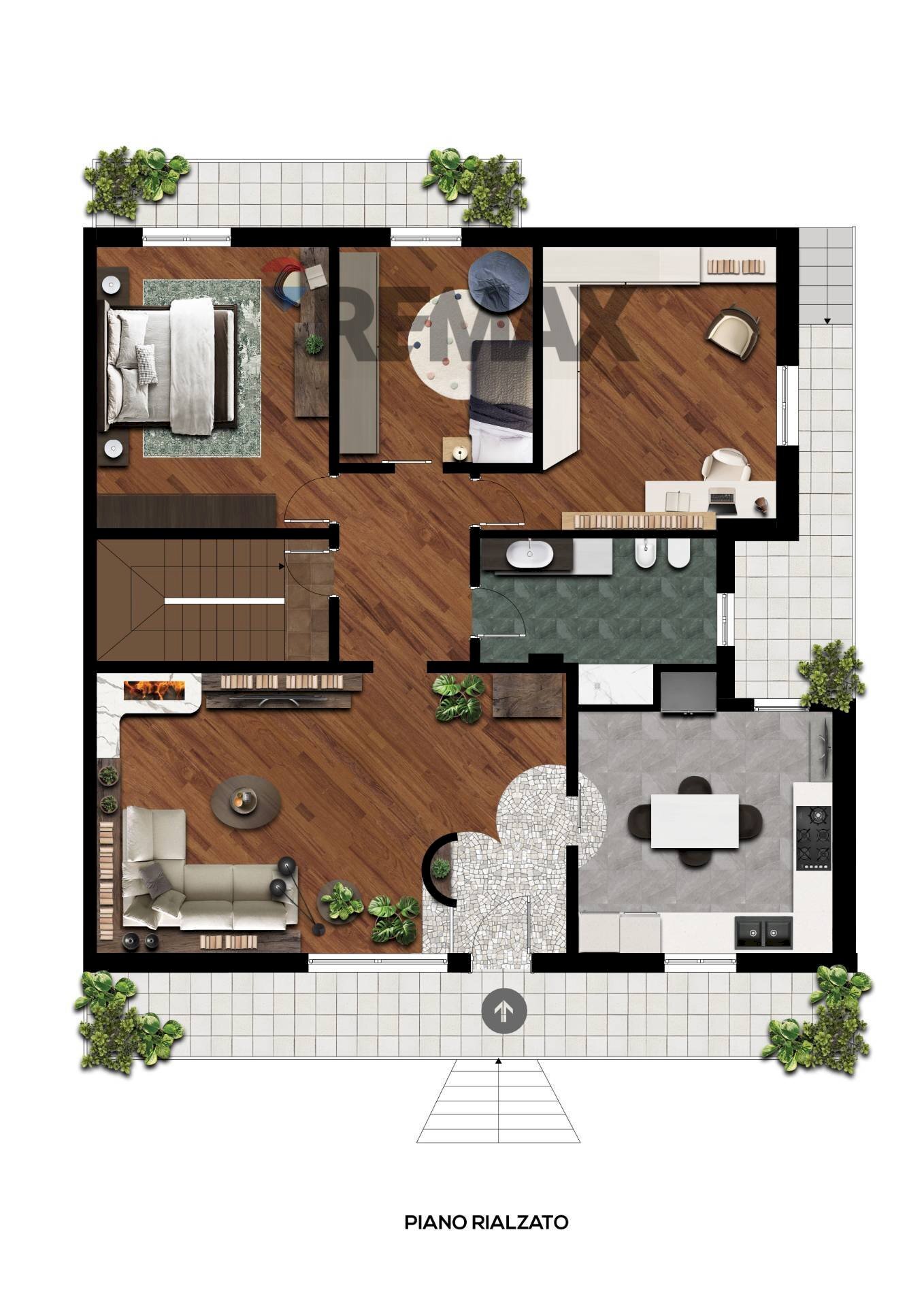 Pianta 2D - Villa Via Missori
 
22, Rho - floor plans 1