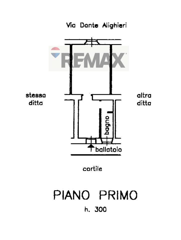 Pianta 2D - One-room apartment via Dante
 
17, Rho - floor plans 1
