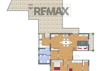 Pianta 2D - Four-room apartment VIA SAN MICHELE
 
20, Certaldo - photo 44