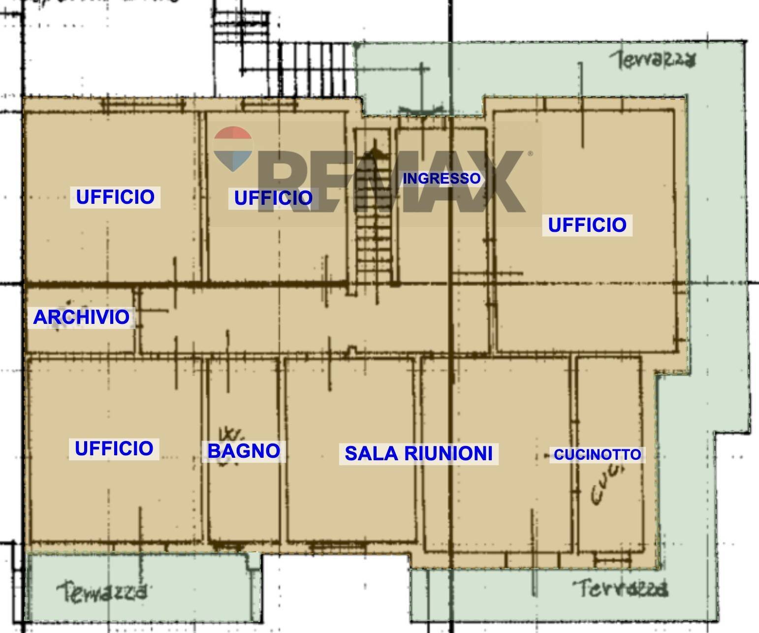 planimetria - Office Empoli - floor plans 1