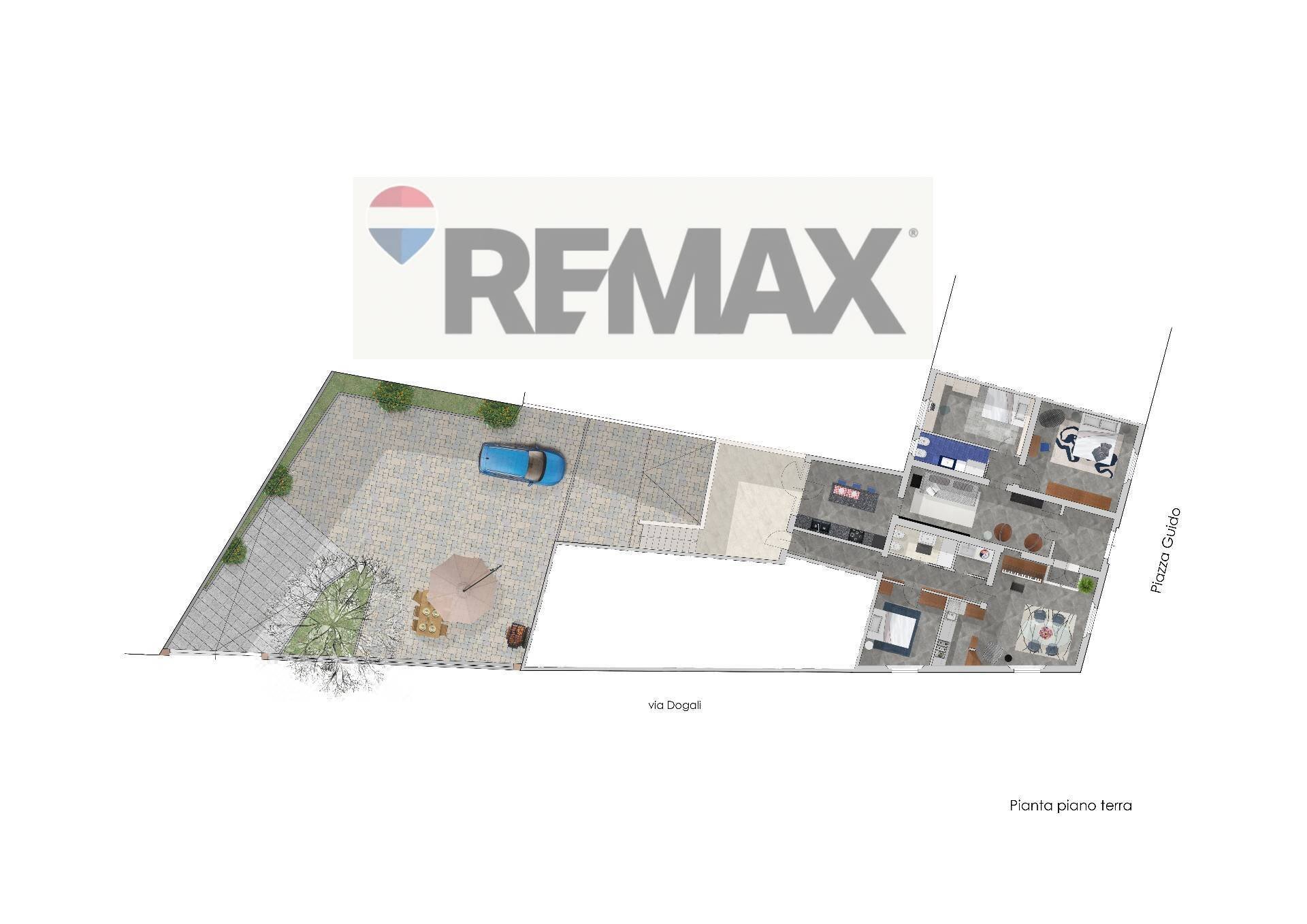 Planimetria arredata 2 D - Apartment PIAZZA G. GUERRA
 
7, Empoli - floor plans 1