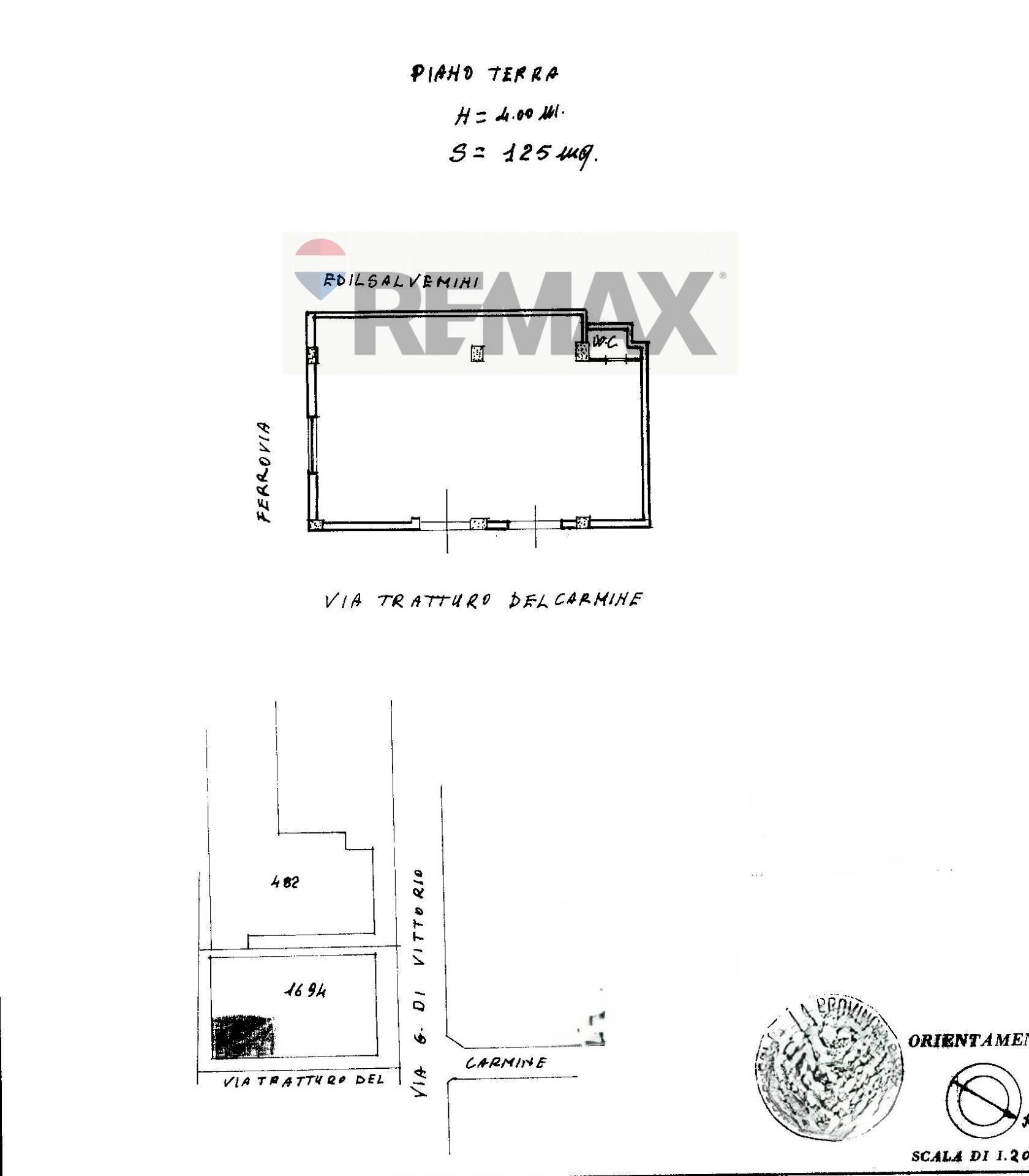 Pianta 2D - Locale Commerciale Via Tratturo del Carmine
 
1-5, Manfredonia - planimetria 1