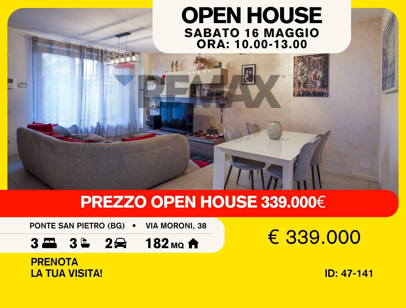 Sala da pranzo - Villa a Schiera Via Moroni
 
38, Ponte San Pietro - foto 1