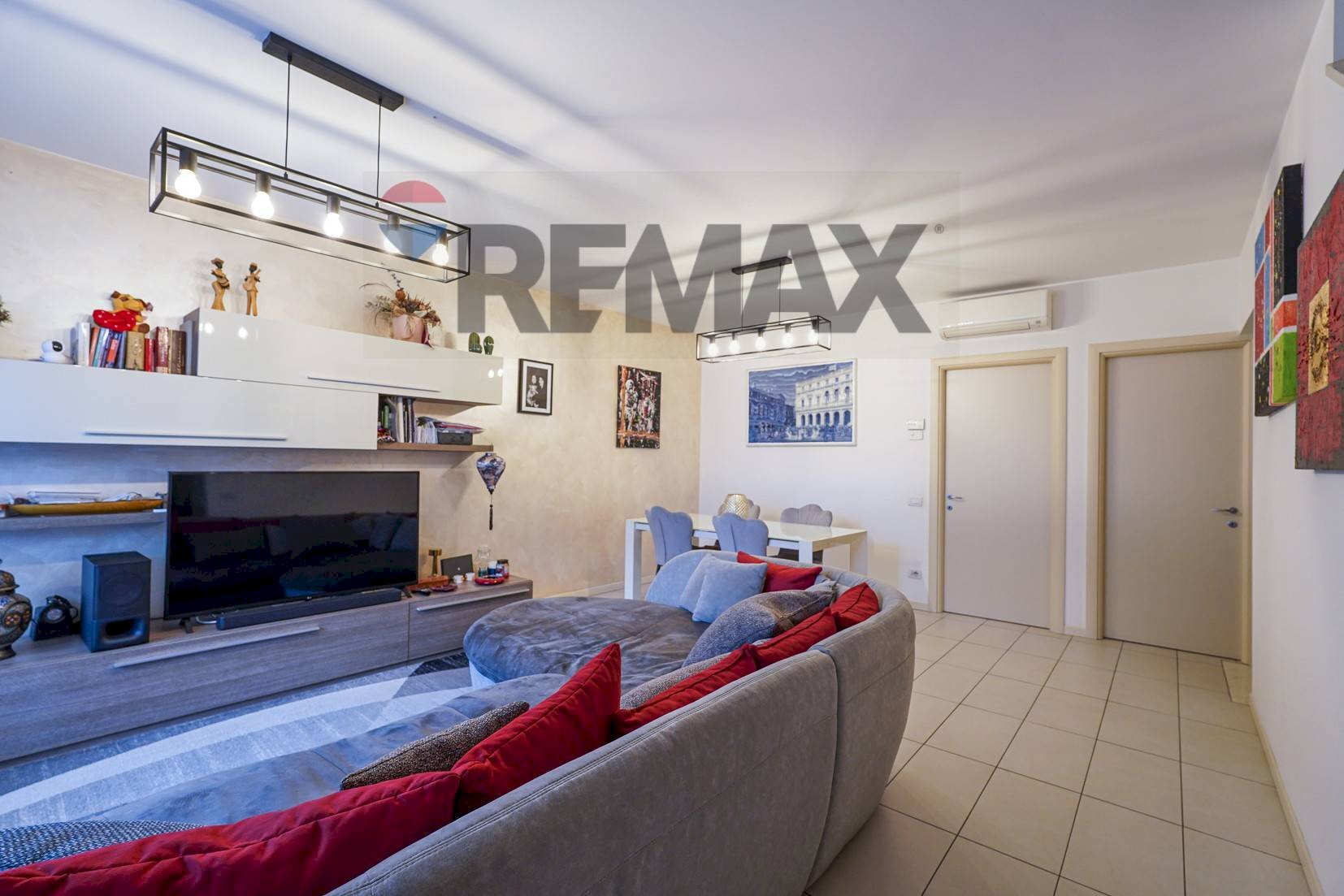 Soggiorno - Villa a Schiera Via Moroni
38, Ponte San Pietro - foto 3