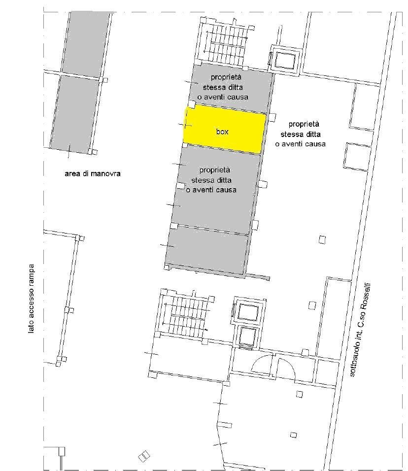 Foto 3 - Box C.so Rosselli
 
120, Torino - floor plans 1