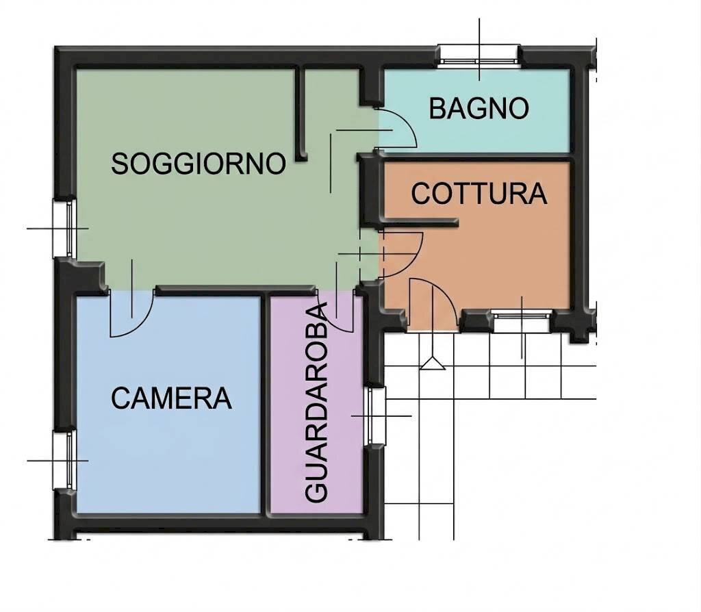 Foto 2 - Two-room apartment via della Repubblica
 
13, Cambiago - photo 2