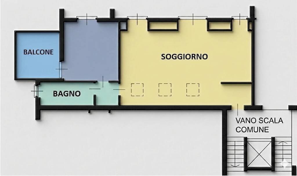 Foto 2 - Three-room apartment via Milano
 
24, Cassano d'Adda - photo 2