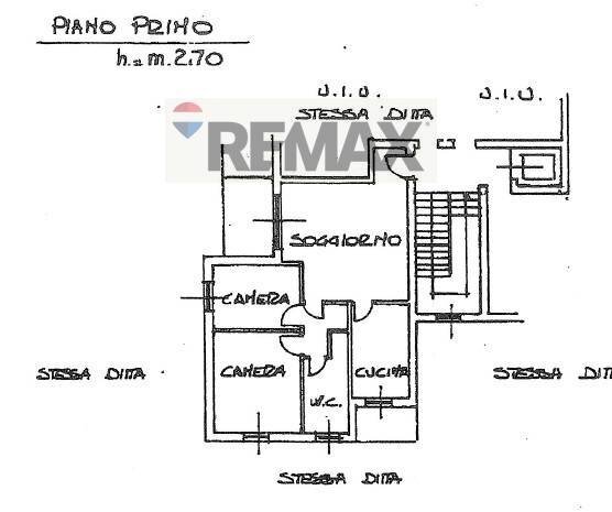 Pianta 2D - Trilocale Via Bruno Munari
 
7, Pioltello - planimetria 1