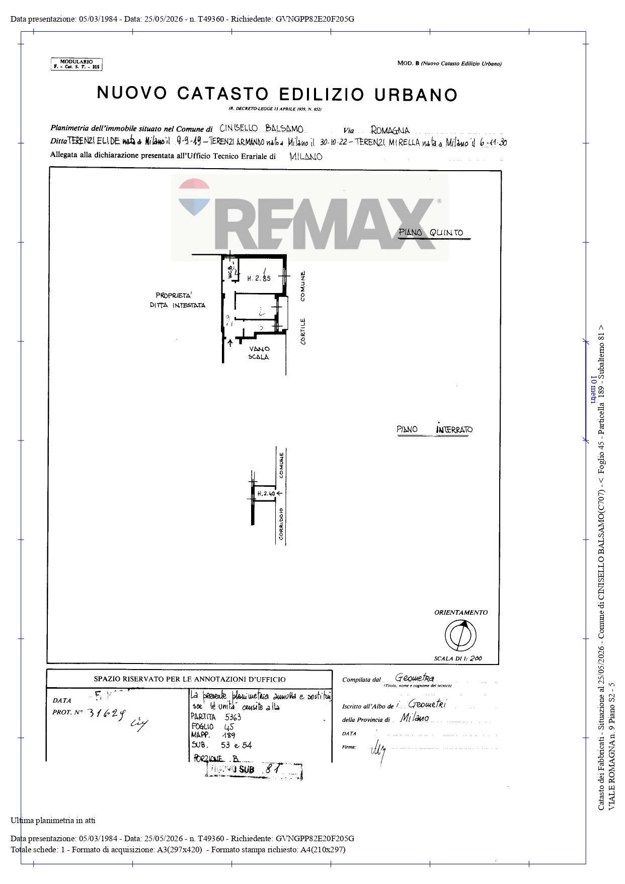 Pianta 2D - Two-room apartment viale romagna
 
9, Cinisello Balsamo - floor plans 1