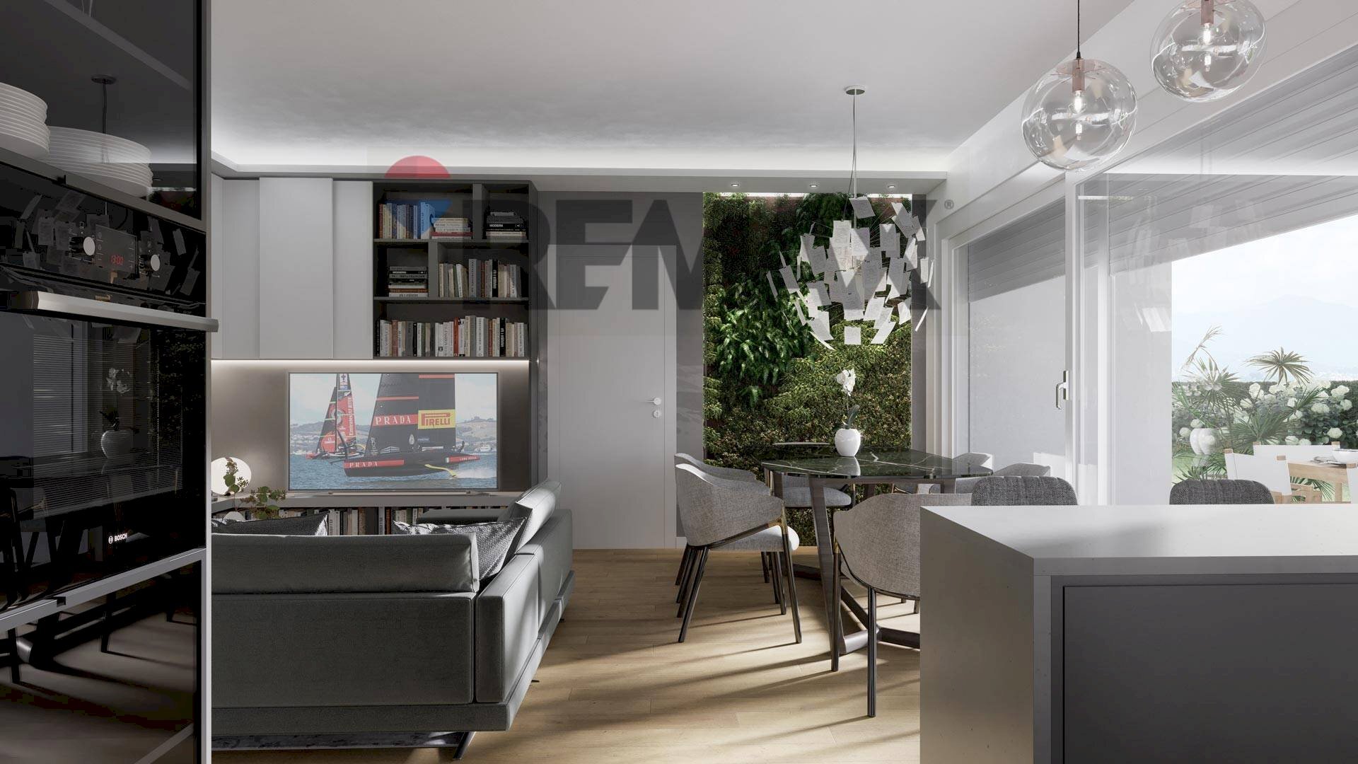 Sala da pranzo - Trilocale Via Alessandro Manzoni, Guanzate - foto 2