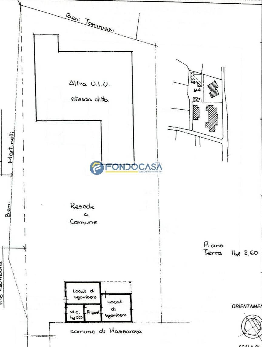 Planimetria - Villa via dei borghi, Massarosa - planimetria 1