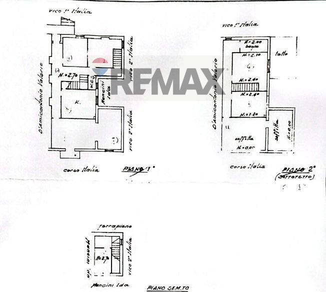 Pianta 2D - Appartamento Via Traversa Prima Di Corso Italia
 
15, Castelmauro - planimetria 1