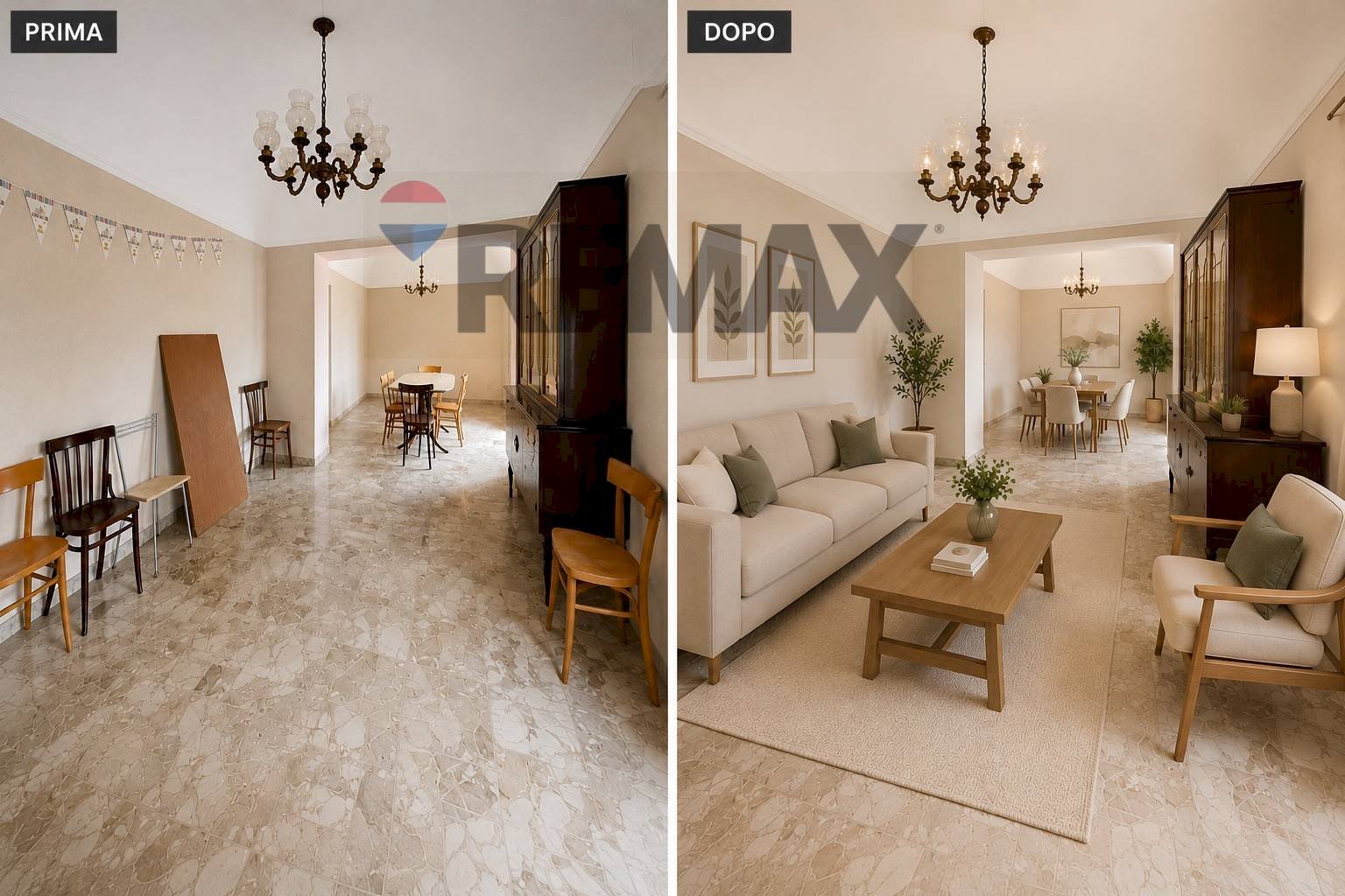 Sala da pranzo - Semi-detached house traversa di via san biase
 
1, Campodipietra - photo 1