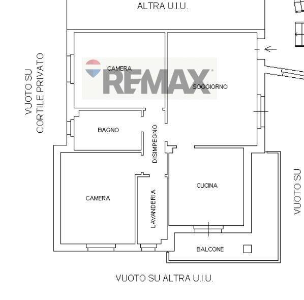 Pianta 2D - Trilocale Via Poderetto
 
27, Gerre de' Caprioli - planimetria 1