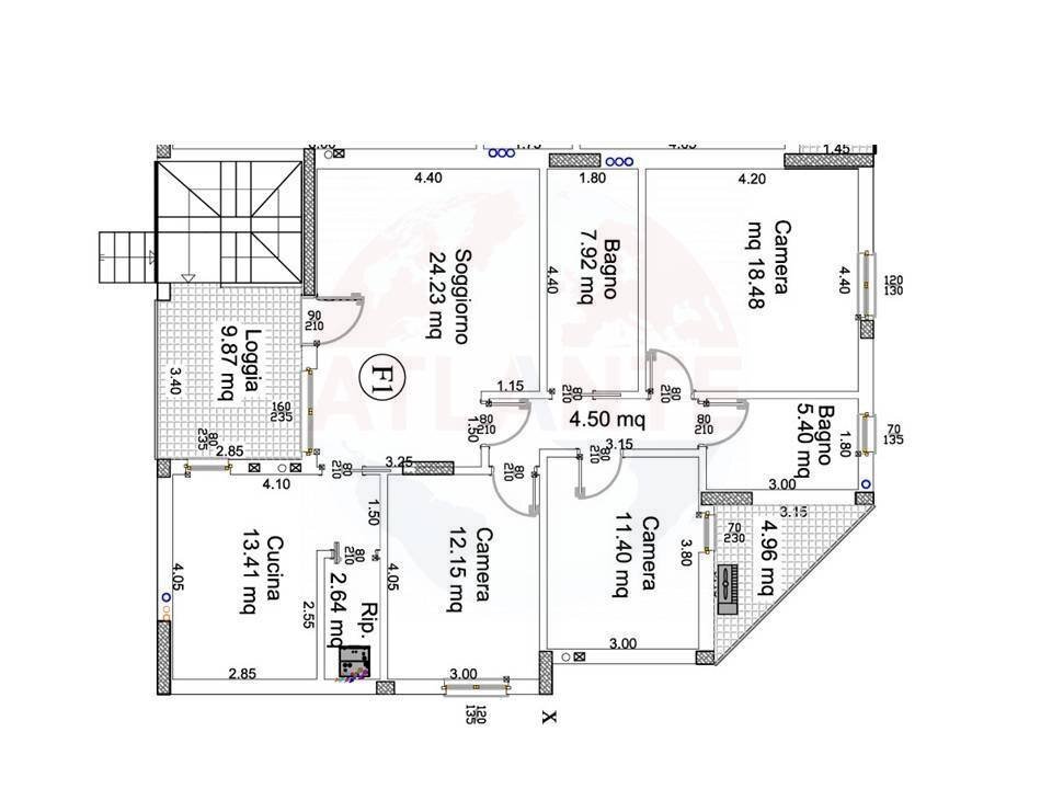 Foto 22 - Four-room apartment via Breda
 
snc, Castel Mella - floor plans 1