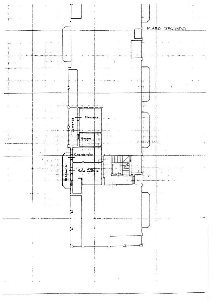 Two-room apartment via Giuseppe Zola, Brescia (neighborhood Villaggio Prealpino) - floor plans 1