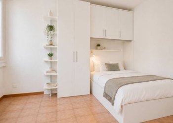 Camera da letto - Monolocale via Corrado II il Salico, 40, Milano - foto 4