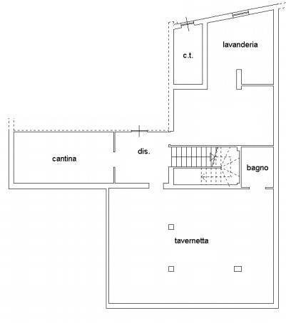 Villa via Giovanni Battista Bodoni, Saluzzo - floor plans 1