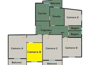 Planimetria - Non-buildable land corso Monte Grappa, 36, Genova (neighborhood San Fruttuoso) - photo 12