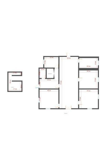 Villa SP223, Matino - floor plans 1