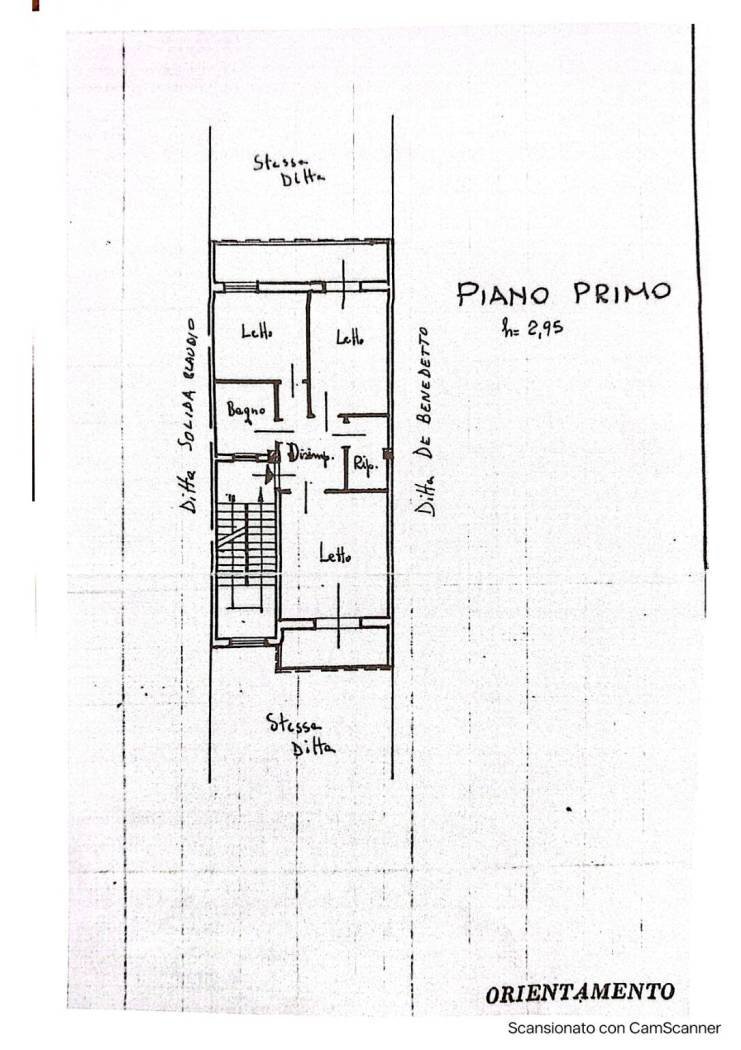 Independent house via Parabita, Alezio - floor plans 1