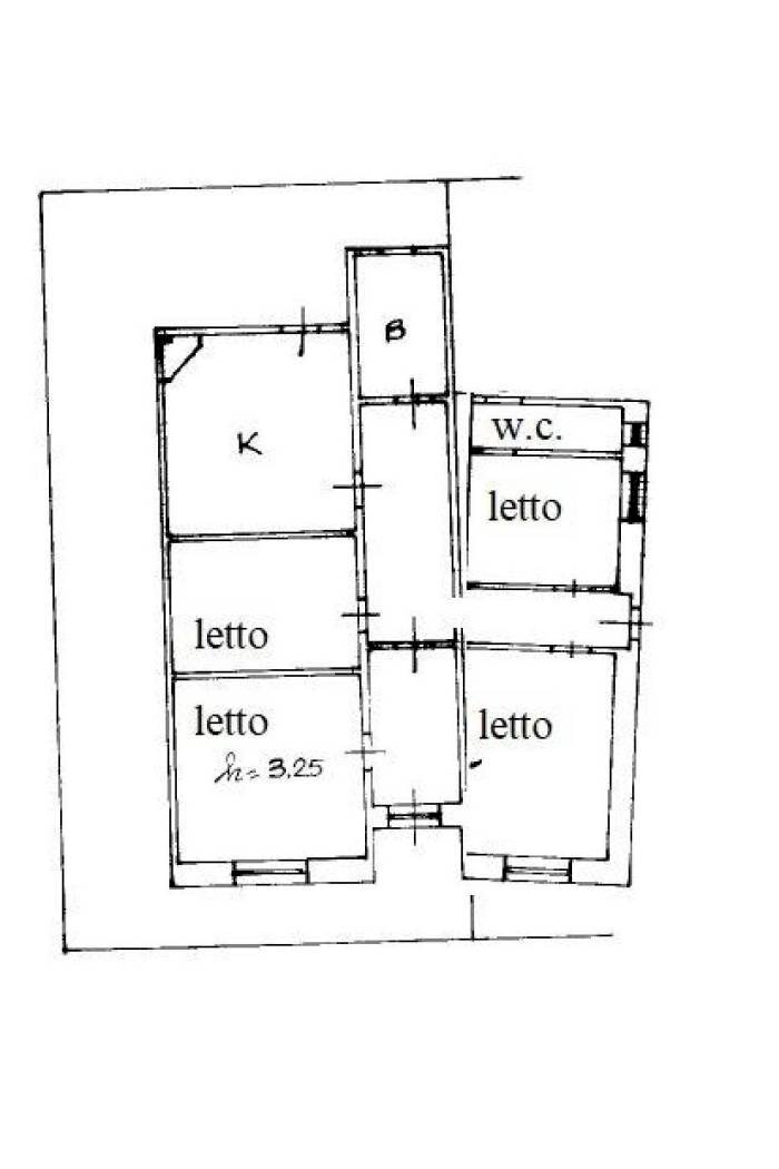 Villa via Madrid, Casarano - planimetria 1