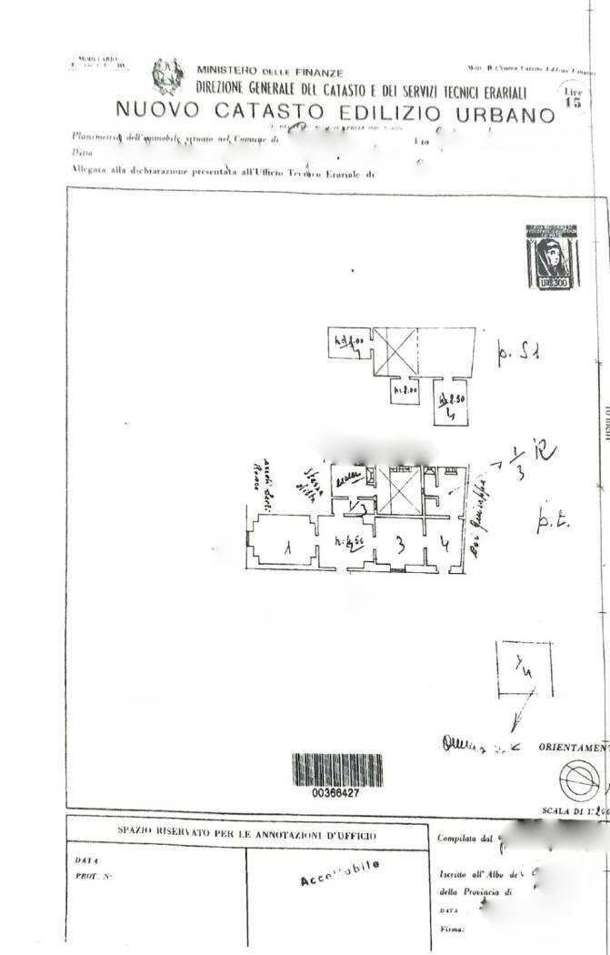 Independent house via Gaetano Vinci, 129, Parabita - floor plans 1