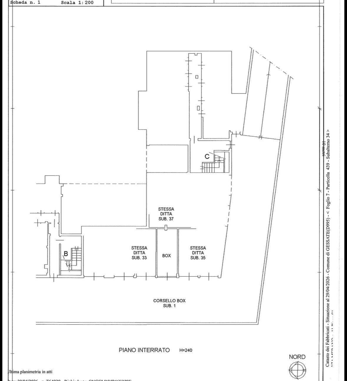 Foto 42 - Three-room apartment VIA MERANO
 
11, Gessate - floor plans 1