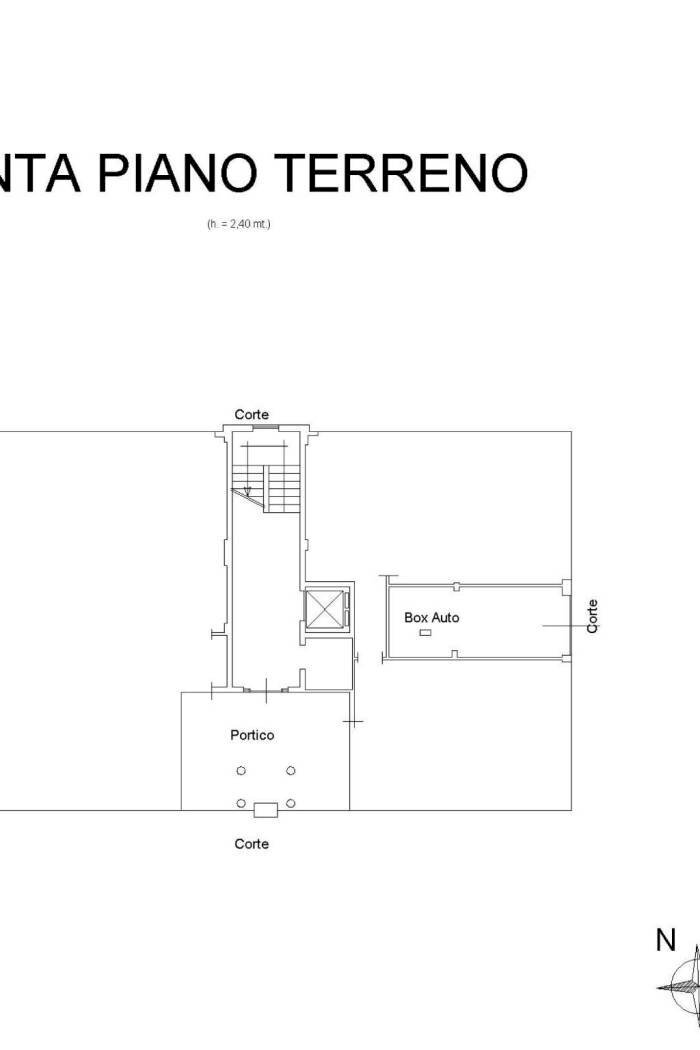 Three-room apartment via Mappano, 134, Mappano - floor plans 1