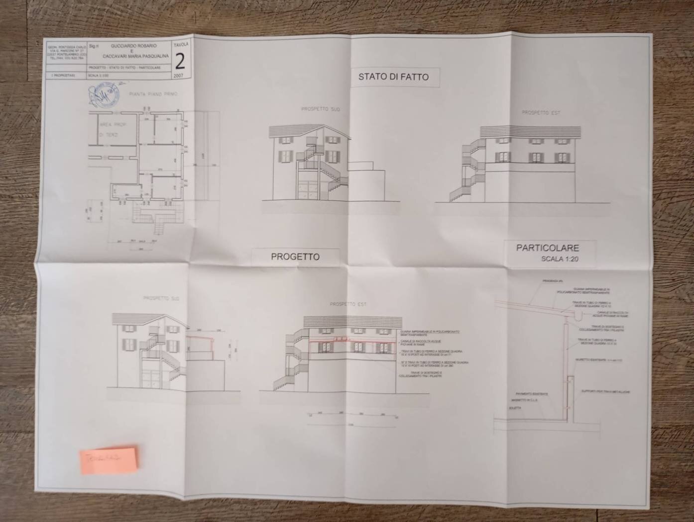Villa via Lecco, 14C, Erba - floor plans 1
